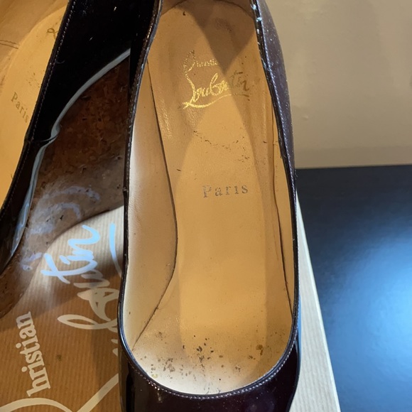 Christian Louboutin platform cork shoes - Picture 4 of 7